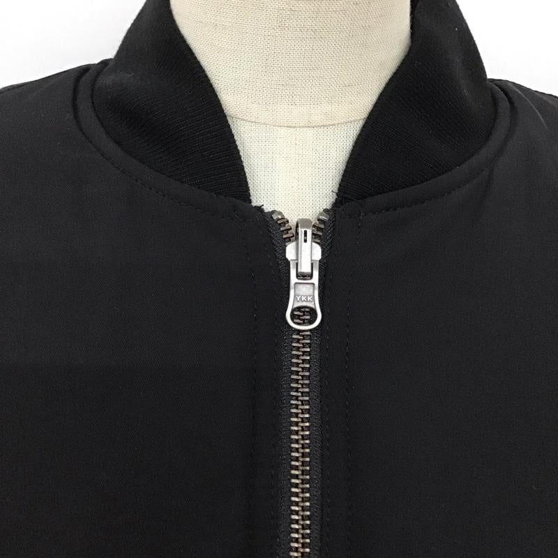 ジーナシス JEANASIS ジャケット、上着 ジャケット、ブレザー js071002st ジップアップジャケット アウター リバーシブル FREE 無地 黒 / ブラック /  レディース USED 古着 中古 10124744
