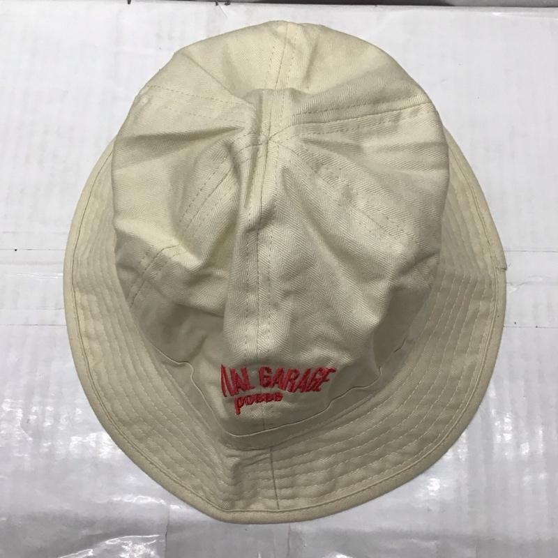 ガヴィル GAVIAL 帽子 ハット HBT HAT ヘリンボーンツイル ロゴ、文字 アイボリー / アイボリー /  メンズ USED 古着 中古 10121634