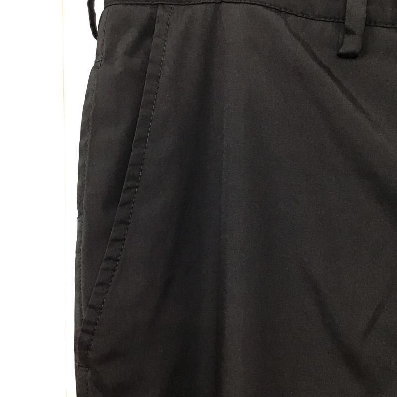 プラダ PRADA パンツ スラックス スラックス ストレートパンツ スリムパンツ 46 無地 黒 / ブラック /  メンズ USED 古着 中古 10118984