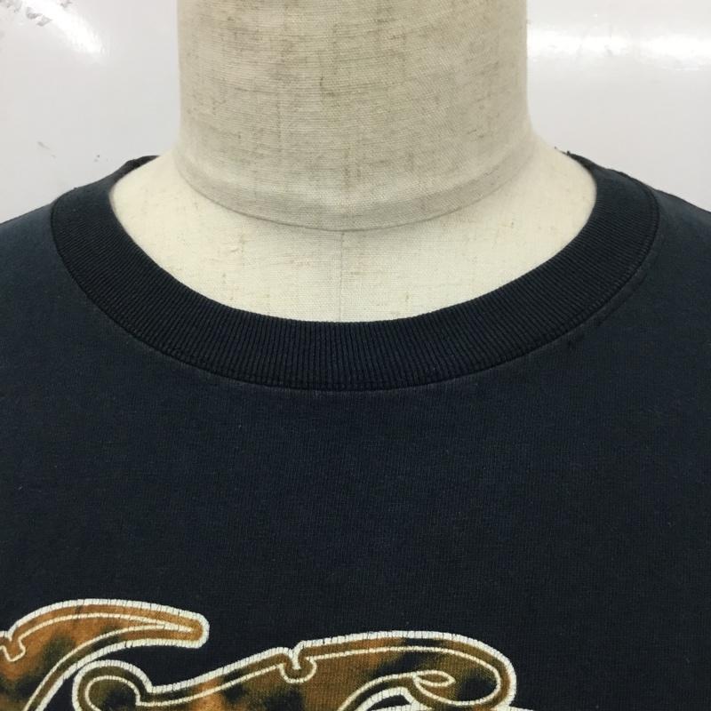 古着 USED Tシャツ 半袖 半袖カットソー プリントTシャツ クルーネックカットソー バンドTシャツ kittie XL プリント 黒 / ブラック /  メンズ USED 古着 中古 10120808