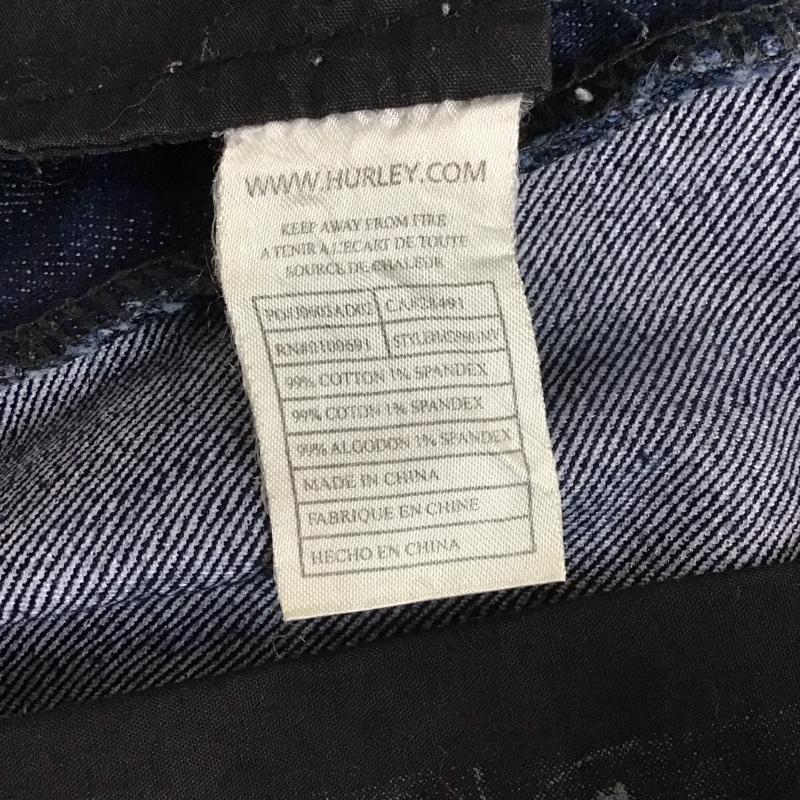 ハーレー Hurley パンツ デニム、ジーンズ ストレッチ 32 無地 インディゴ / インディゴ /  メンズ USED 古着 中古 10116798
