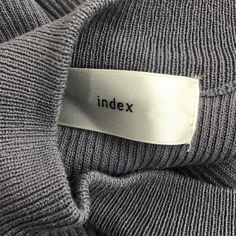 インデックス index ワンピース ロングスカート 半袖ロングワンピース フレアスカート 切り替えワンピース M 総柄 マルチカラー / マルチカラー /  レディース USED 古着 中古 10111499