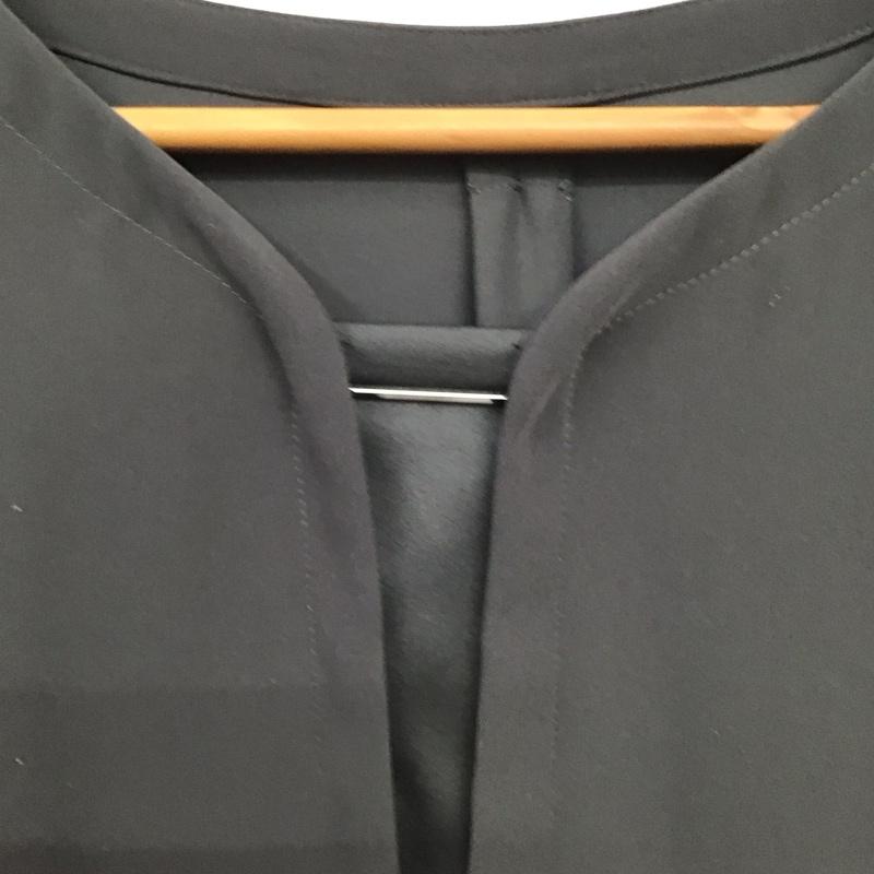 ユナイテッドアローズグリーンレーベルリラクシング UNITED ARROWS green label relaxing シャツ、ブラウス 七分袖 3511-167-1218 無地 灰 / グレー /  レディース USED 古着 中古 10150150