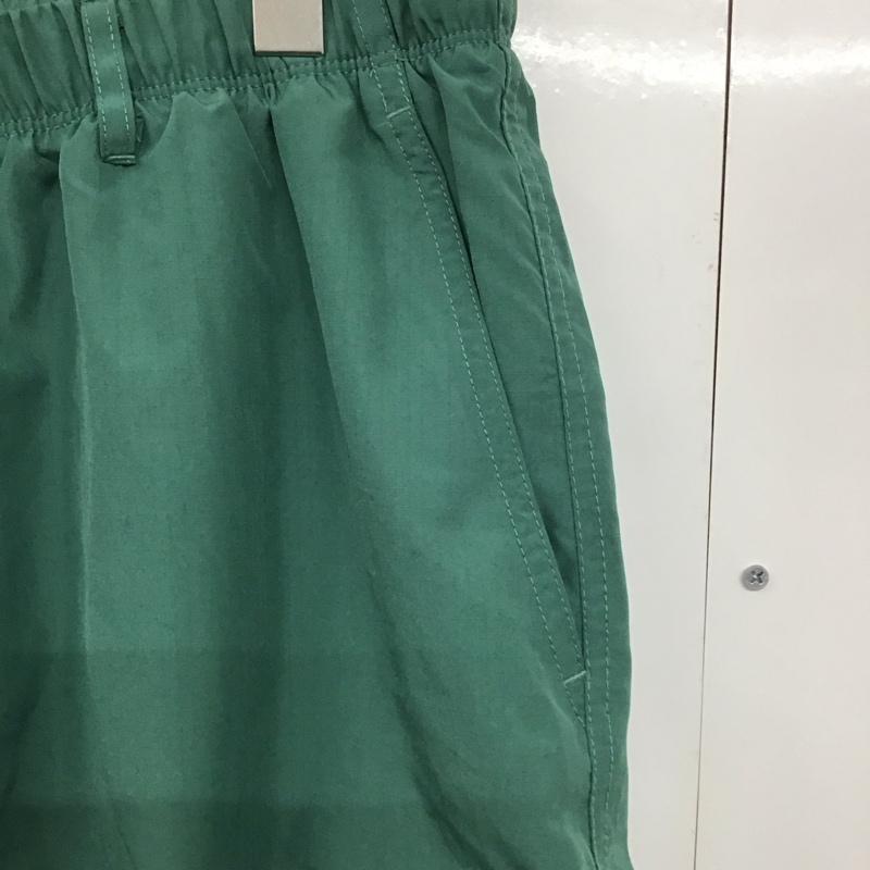 ナイキ NIKE パンツ ショートパンツ ショートパンツ ハーフパンツ カジュアルパンツ スポーツウェア L 無地 緑 / グリーン /  メンズ USED 古着 中古 10140882