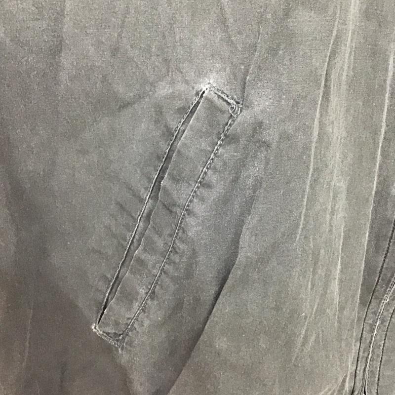 古着 USED パーカー 長袖 ジップアップパーカー 長袖パーカー カジュアルジャケット XXL ロゴ、文字 ダークグレー / ダークグレー /  メンズ USED 古着 中古 10148133