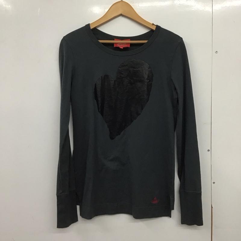 ヴィヴィアン ウエストウッド レッドレーベル Vivienne Westwood red label カットソー 長袖 2 プリント マルチカラー / マルチカラー /  レディース USED 古着 中古 10148709
