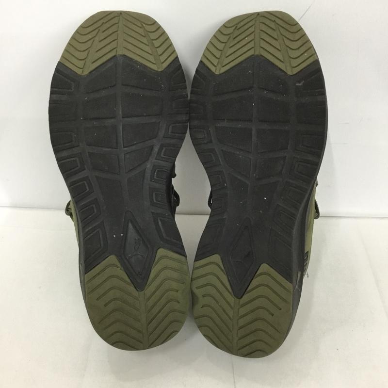 プーマ PUMA スニーカー スニーカー 378292-01 Softride One4All Camo 26.5cm 26.5cm ロゴ、文字 カーキ / カーキ / X 黒 / ブラック /  メンズ USED 古着 中古 10124871
