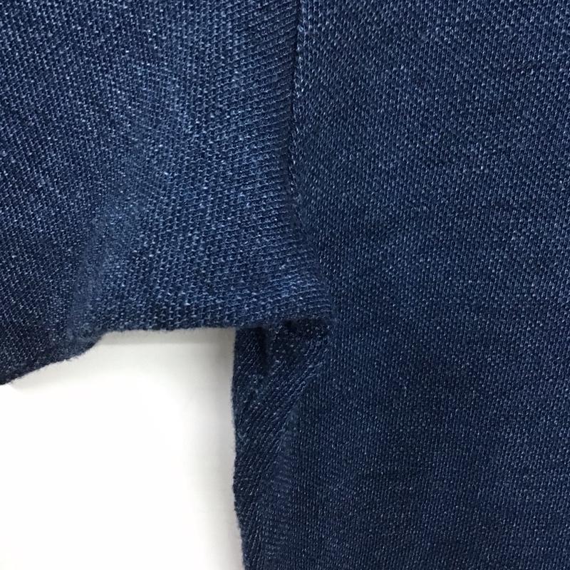 フォーティーファイブアールピーエム 45RPM Tシャツ 半袖 3 無地 紺 / ネイビー /  メンズ USED 古着 中古 10134589