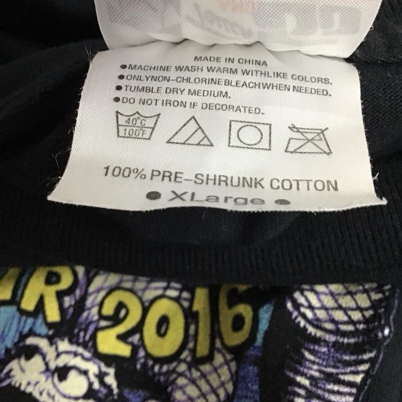 古着 USED Tシャツ 半袖 BABY SHAKES バンドTシャツ JAPAN TOUR 2016 XL プリント 黒 / ブラック /  メンズ USED 古着 中古 10123271