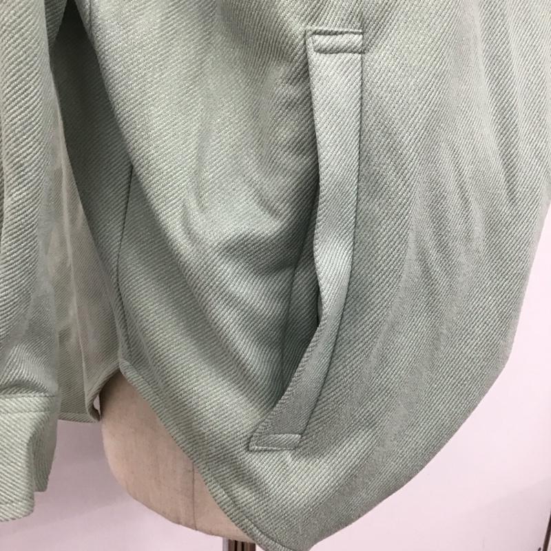 チャオパニック CIAOPANIC シャツ、ブラウス 長袖 長袖シャツジャケット カラーシャツ ポケットシャツ L 無地 緑 / グリーン /  メンズ USED 古着 中古 10112982
