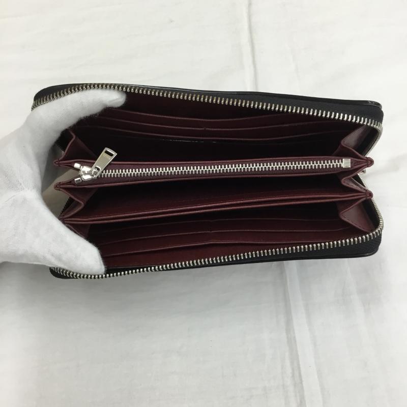 バリー BALLY 財布 長財布 ロゴ、文字 黒 / ブラック /  メンズ USED 古着 中古 10136219