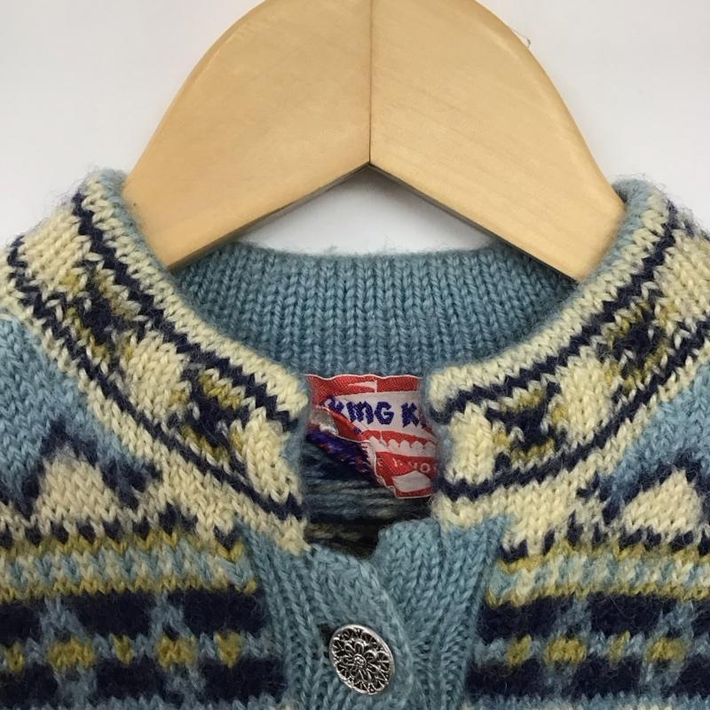 古着 USED カーディガン 長袖 無地 マルチカラー / マルチカラー /  レディース USED 古着 中古 10145754