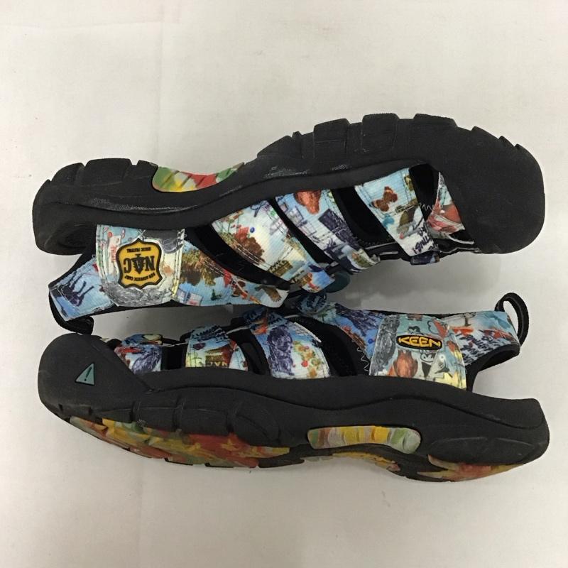 キーン KEEN サンダル サンダル 1023417 New Acoustic Camp 27cm 箱有 水陸両用 27.0cm 総柄 マルチカラー / マルチカラー /  メンズ USED 古着 中古 10139327