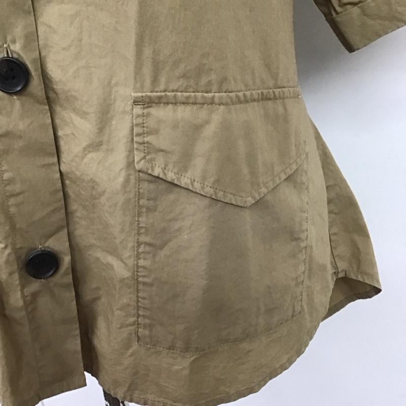 アーバンリサーチ URBAN RESEARCH シャツ、ブラウス 半袖 WH94-23N005 サファリシャツ FREE 無地 ベージュ / ベージュ /  レディース USED 古着 中古 10108574