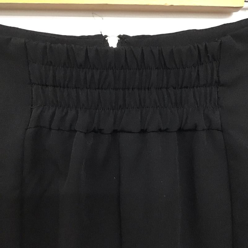 アースミュージックアンドエコロジー earth music&ecology スカート ロングスカート 1N43L0L0400 マチプリーツスカート M 無地 黒 / ブラック /  レディース USED 古着 中古 10142780