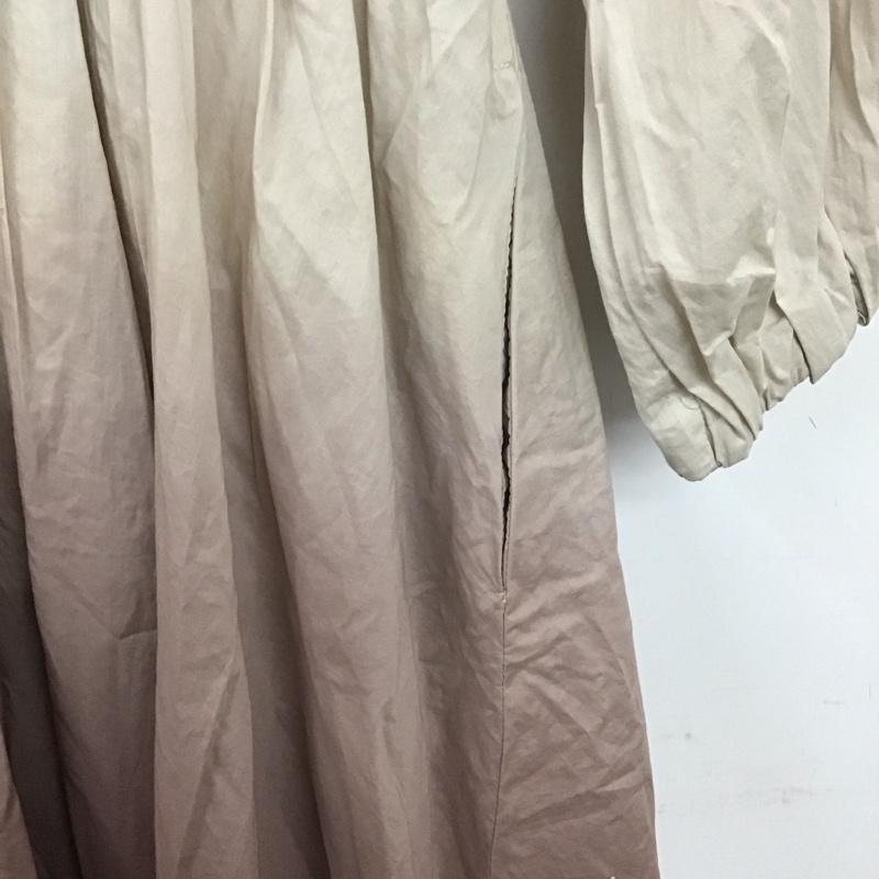 ミラオーウェン Mila Owen ワンピース ロングスカート 長袖ロングワンピース シャツワンピース フレアスカート 0 無地 マルチカラー / マルチカラー /  レディース USED 古着 中古 10142056