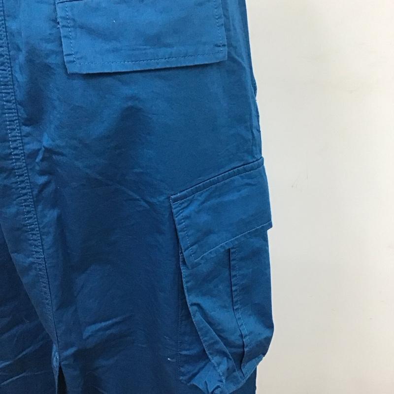 スライ SLY スカート ロングスカート 030gsz31-4200 MANY POCKET 2WAY スカート 2 無地 青 / ブルー /  レディース USED 古着 中古 10119781