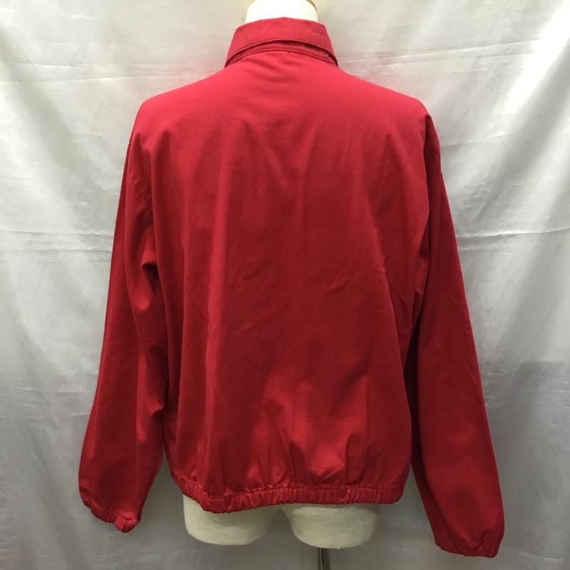ポロバイラルフローレン Polo by RALPH LAUREN ジャケット、上着 ジャンパー、ブルゾン ジップアップジャケット ジャンパー ジャケット カジュアルジャケット アウター M ロゴ、文字 赤 / レッド /  メンズ USED 古着 中古 10120299