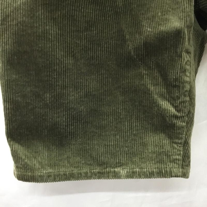 レリュームジャーナルスタンダード relume Journal Standard パンツ ショートパンツ コーデュロイ ハーフパンツ L 無地 カーキ / カーキ /  メンズ USED 古着 中古 10117197