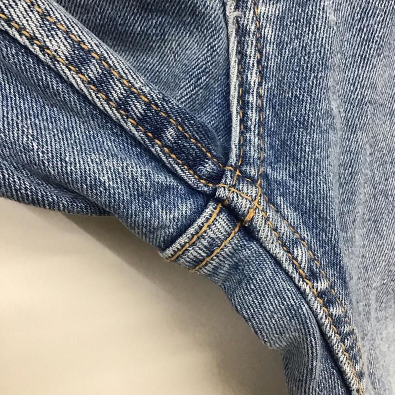 ザラ ZARA パンツ デニム、ジーンズ 32インチ 無地 水色 / ライトブルー /  レディース USED 古着 中古 10131858
