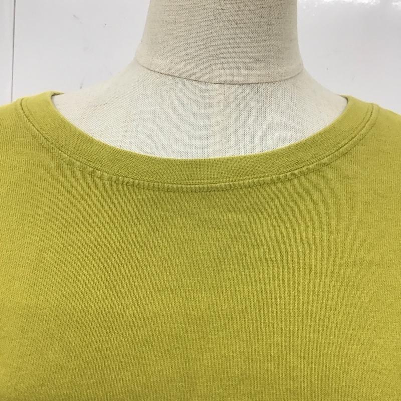 ザノースフェイス THE NORTH FACE Tシャツ 長袖 NTW32047 ロングスリーブ ヘビーコットンティー L ロゴ、文字 薄緑 / ライトグリーン /  レディース USED 古着 中古 10117393