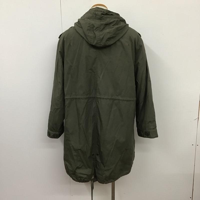 ヒューストン HOUSTON ジャケット、上着 ジャンパー、ブルゾン ジップアップジャケット ジャンパー ミリタリージャケット アウター S 無地 カーキ / カーキ /  メンズ USED 古着 中古 10115266
