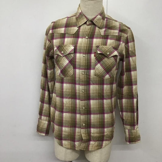 リーバイストラウスアンドコー Levi Strauss & co. シャツ、ブラウス 長袖 長袖シャツ カラーシャツ ポケットシャツ 長袖カットソー チェックシャツ M チェック マルチカラー / マルチカラー /  メンズ USED 古着 中古 10124596