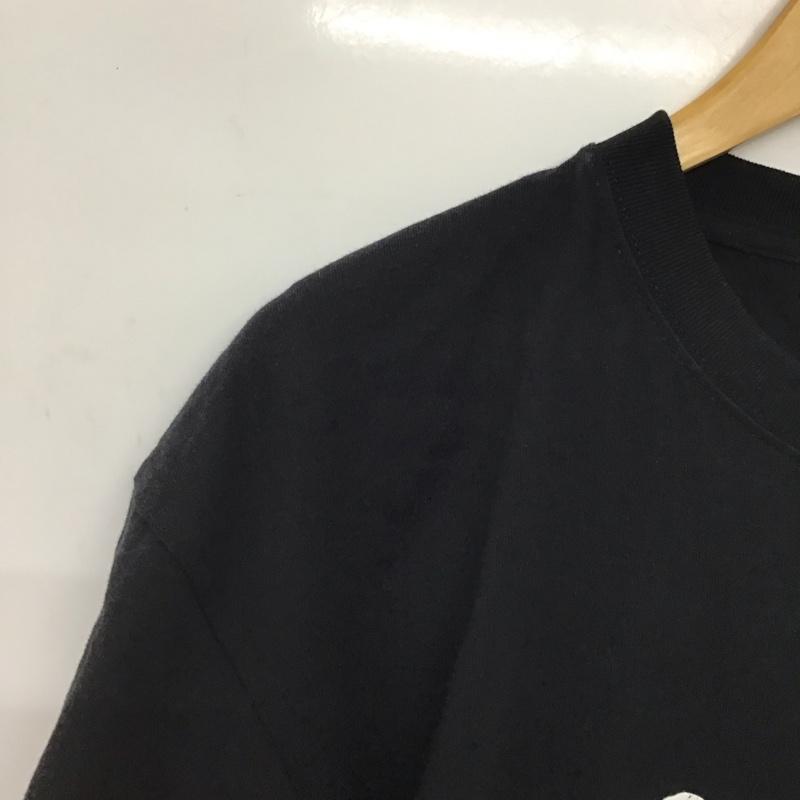 カオス フィッシング クラブ Chaos Fishing Club Tシャツ 半袖 半袖カットソー プリントTシャツ クルーネックカットソー L ロゴ、文字 黒 / ブラック /  メンズ USED 古着 中古 10147056