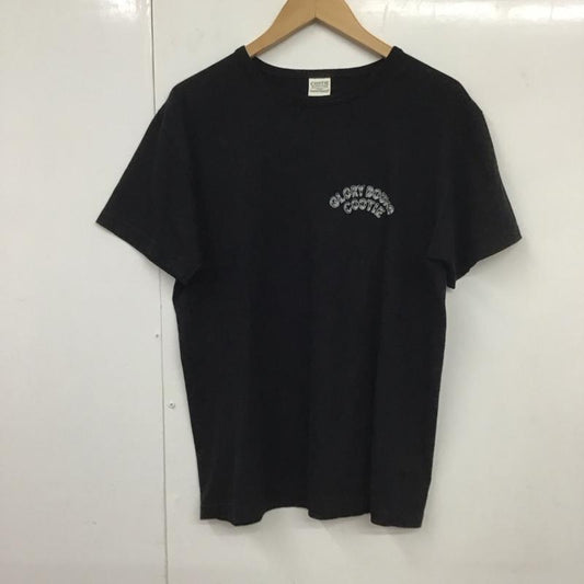 クーティー COOTIE Tシャツ 半袖 半袖カットソー プリントTシャツ クルーネックカットソー M プリント 黒 / ブラック /  メンズ USED 古着 中古 10131148