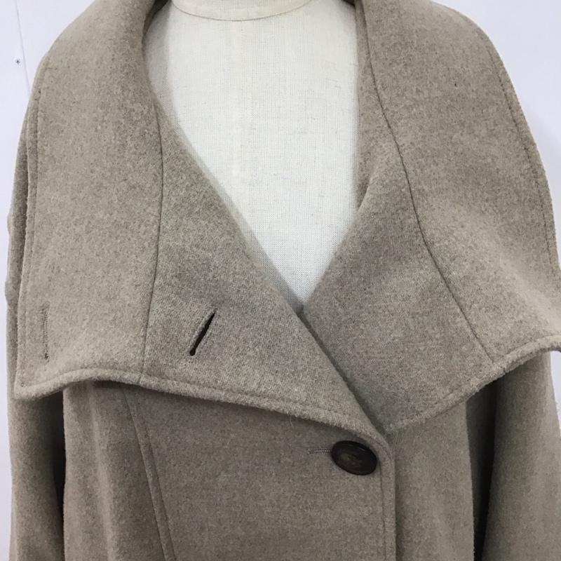 マウジー MOUSSY コート コート一般 010FAH30-5610 STAND COLLAR MIDDLE コート 1 無地 ベージュ / ベージュ /  レディース USED 古着 中古 10124503