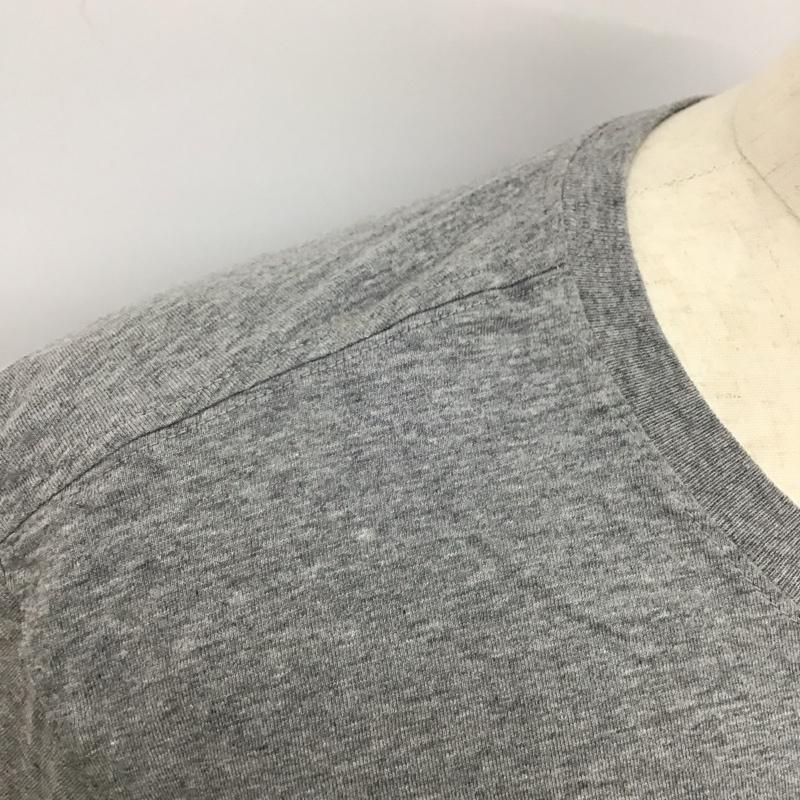 ナイキ NIKE Tシャツ 半袖 半袖カットソー プリントTシャツ クルーネックカットソー XXL ロゴ、文字 灰 / グレー /  メンズ USED 古着 中古 10114658