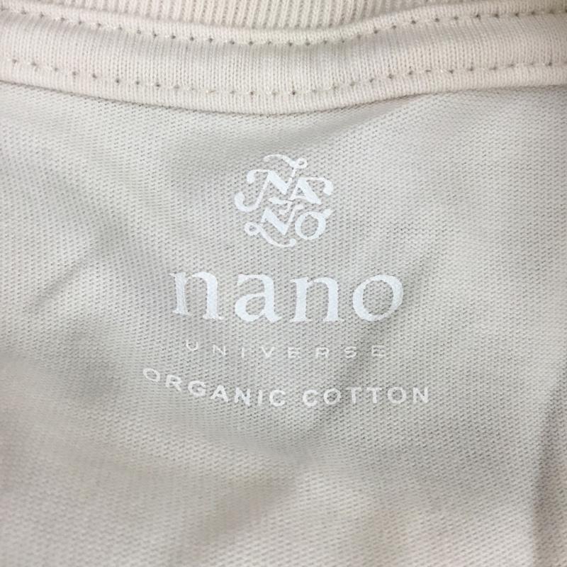 ナノユニバース nano・universe Tシャツ 半袖 Vネック M 無地 桃 / ピンク /  メンズ USED 古着 中古 10109706