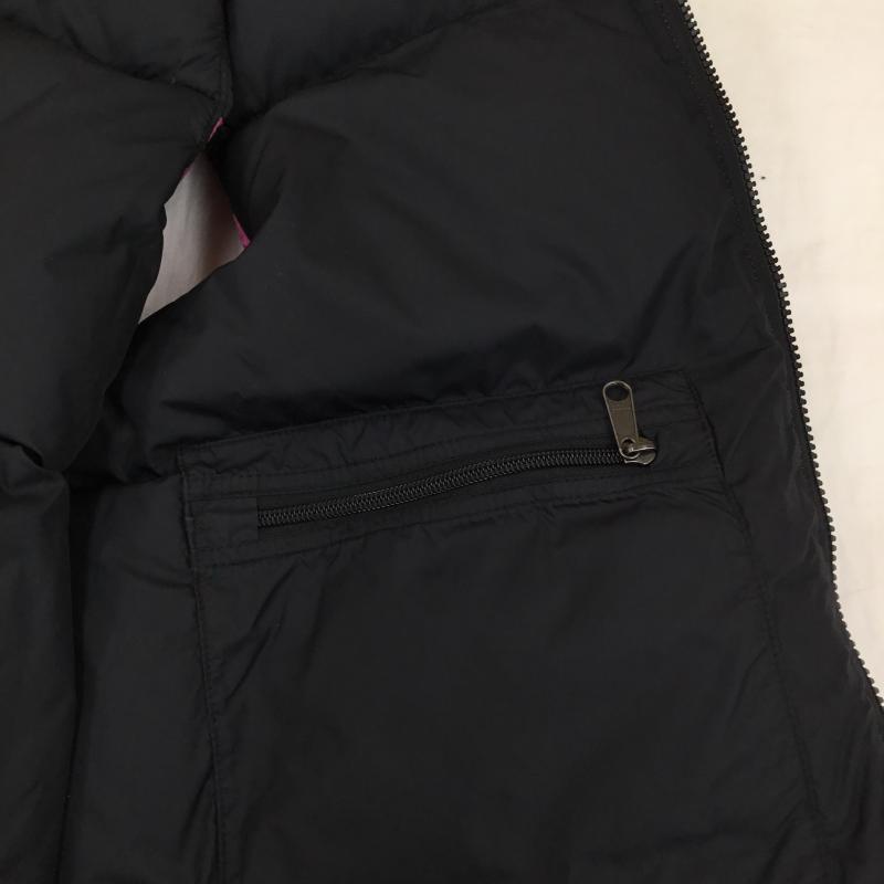 ザノースフェイス THE NORTH FACE×BEAMS ジャケット、上着 ダウンベスト NF0A3JQQ748-L　RETRO NUPTSE VEST　ヌプシ　ベスト L ロゴ、文字 X 刺繍 黒 / ブラック / X 桃 / ピンク /  メンズ USED 古着 中古 10125300