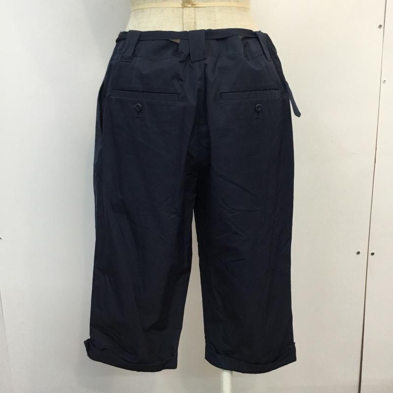 アーバンリサーチ URBAN RESEARCH パンツ ワークパンツ、ペインターパンツ 半端丈パンツ 40 無地 紺 / ネイビー /  レディース USED 古着 中古 10047336