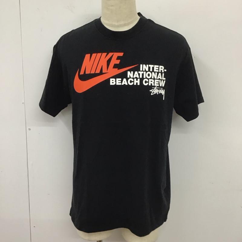 ナイキ NIKE Tシャツ 半袖 dd3070-010 NIKE×STUSSYREACHTHEBEACHPOSSETEE 半袖カットソー M プリント 黒 / ブラック /  メンズ USED 古着 中古 10113126