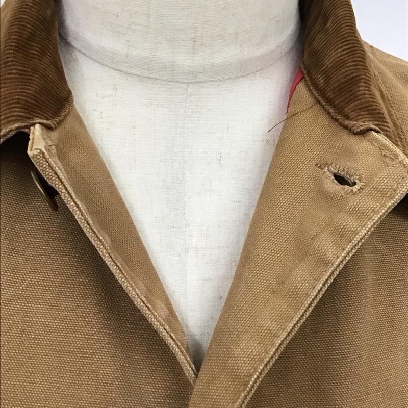 カーハート Carhartt ジャケット、上着 ジャケット、ブレザー 80s 100years 赤キルティング 古着 ヴィンテージ 前ボタンジャケット ロゴ、文字 ベージュ / ベージュ /  メンズ USED 古着 中古 10119232