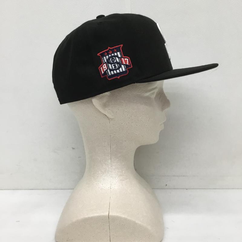 ニューエラ NEW ERA 帽子 キャップ ホワイトソックス ロゴ、文字 黒 / ブラック / X 白 / ホワイト /  メンズ USED 古着 中古 10129690