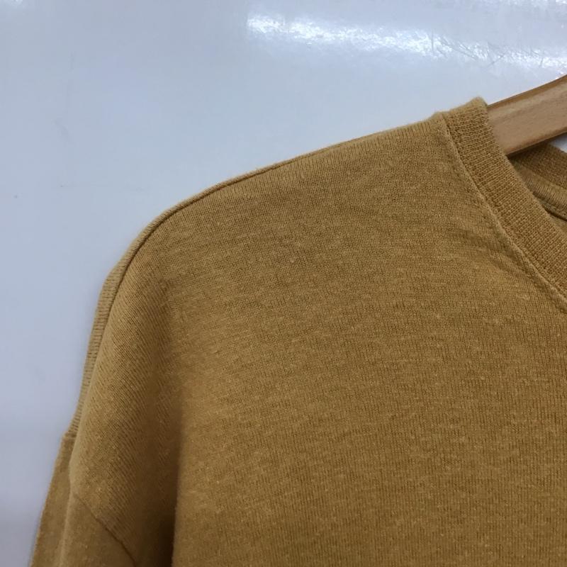 パタゴニア patagonia Tシャツ 長袖 STY53385 FA23 胸ポケット ロングスリーブ ワークポケットTシャツ L ロゴ、文字 橙 / オレンジ /  メンズ USED 古着 中古 10144086