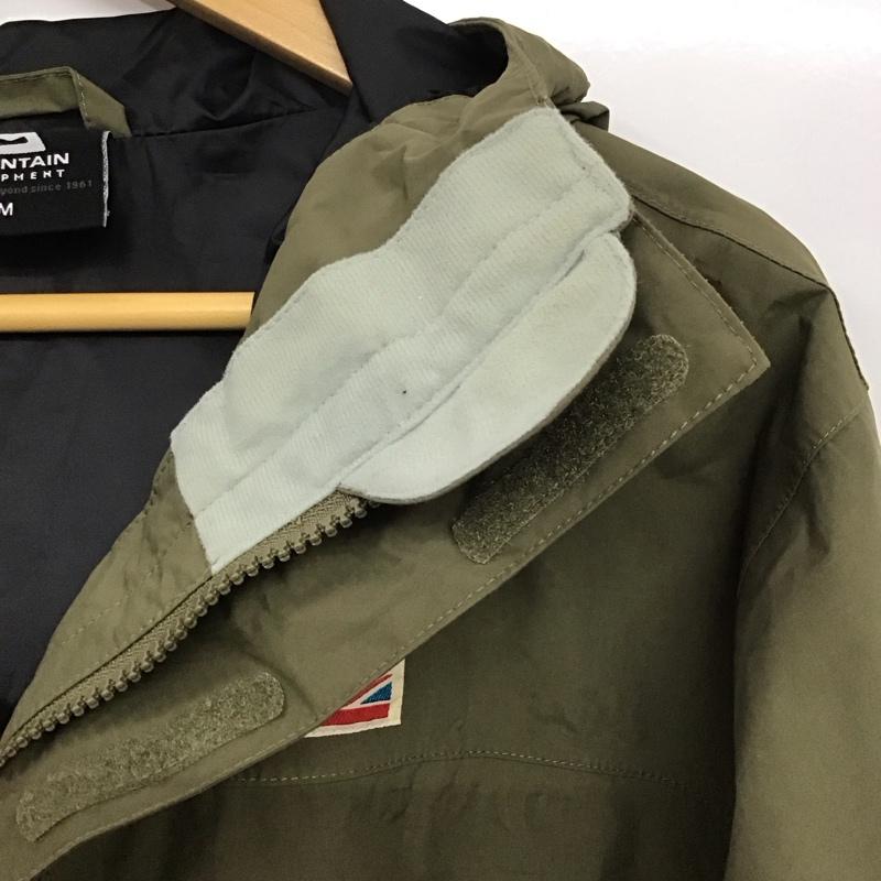 マウンテンイクイップメント MOUNTAIN EQUIPMENT ジャケット、上着 ジャンパー、ブルゾン ジップアップジャケット ナイロンジャケット アウター M ロゴ、文字 カーキ / カーキ /  メンズ USED 古着 中古 10140898