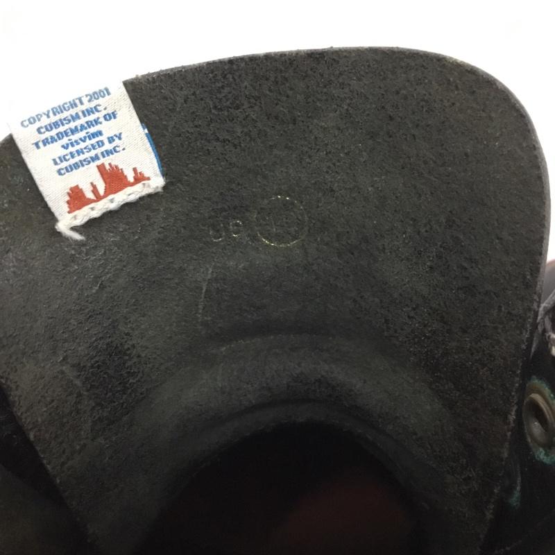 ビズビム VISVIM ブーツ ショートブーツ US10 レザー レースアップ US：10 無地 黒 / ブラック /  メンズ USED 古着 中古 10130194