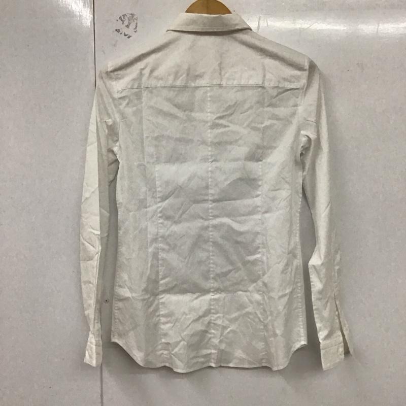 マッキントッシュ Mackintosh シャツ、ブラウス 長袖 長袖シャツ 無地シャツ カラーシャツ 38 無地 白 / ホワイト /  レディース USED 古着 中古 10128751