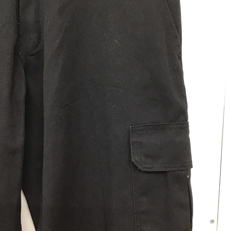 ディッキーズ Dickies パンツ ワークパンツ、ペインターパンツ カーゴパンツ ミリタリーパンツ ワイドパンツ 41インチ 無地 黒 / ブラック /  メンズ USED 古着 中古 10150986