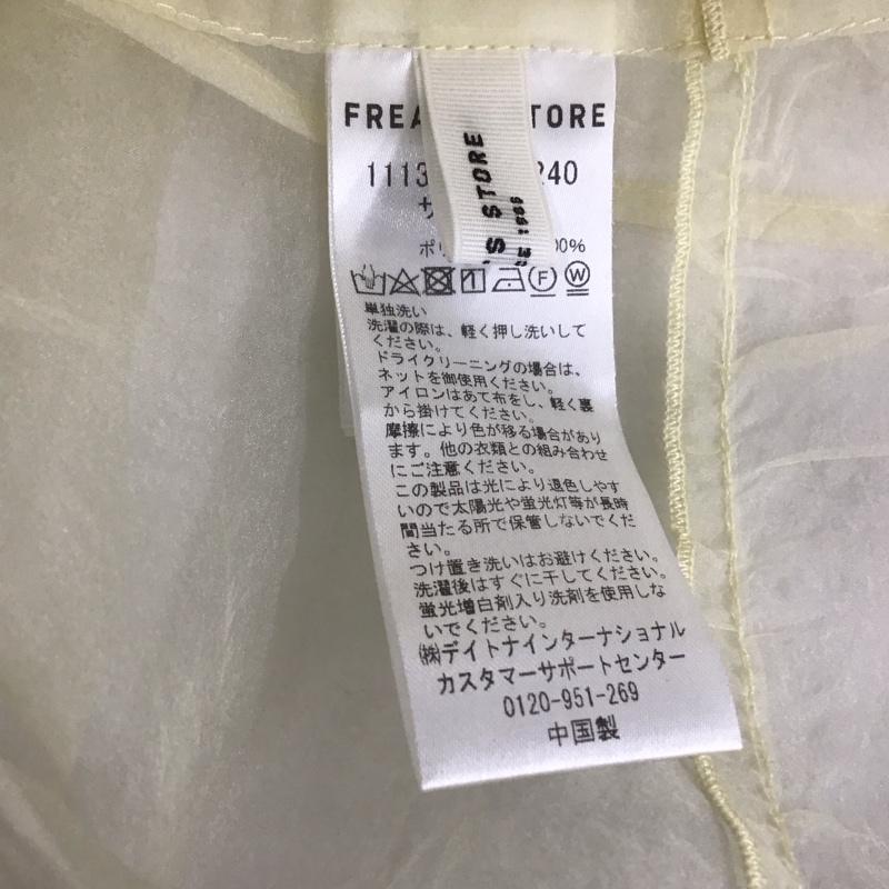 フリークスストア FREAK S STORE ワンピース ミニスカート 1113248903240 シアーカシュクール半袖ワンピース FREE 無地 マルチカラー / マルチカラー /  レディース USED 古着 中古 10107333