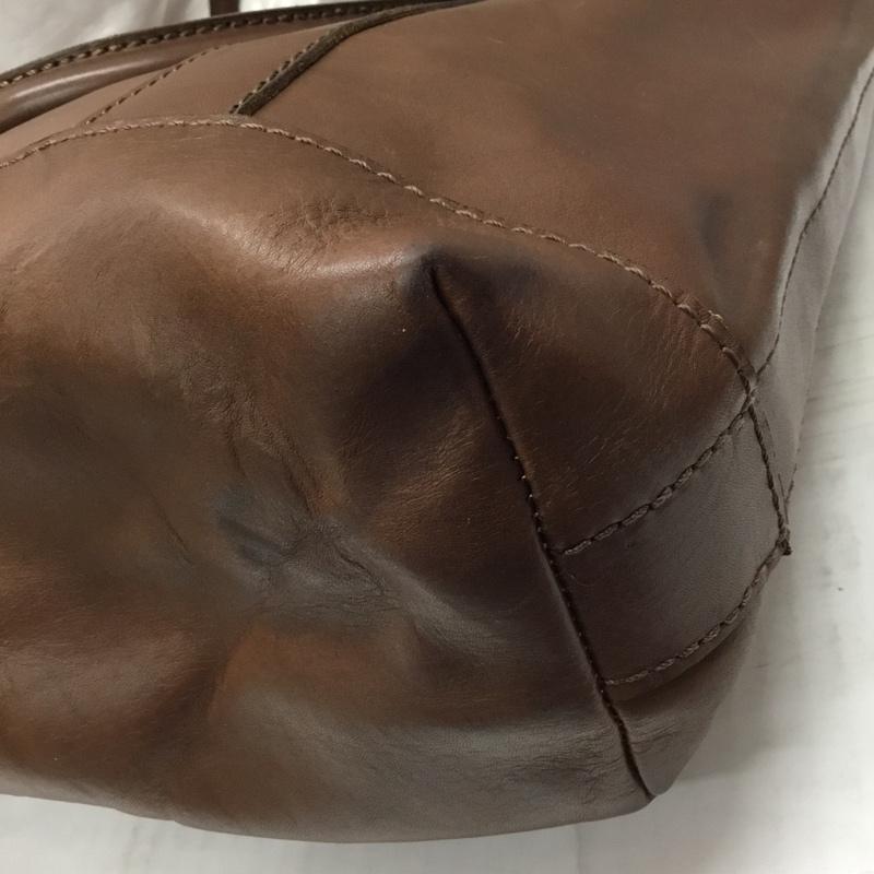 テンダーロイン TENDERLOIN トートバッグ トートバッグ PORTER レザー 無地 茶 / ブラウン /  メンズ USED 古着 中古 10109880
