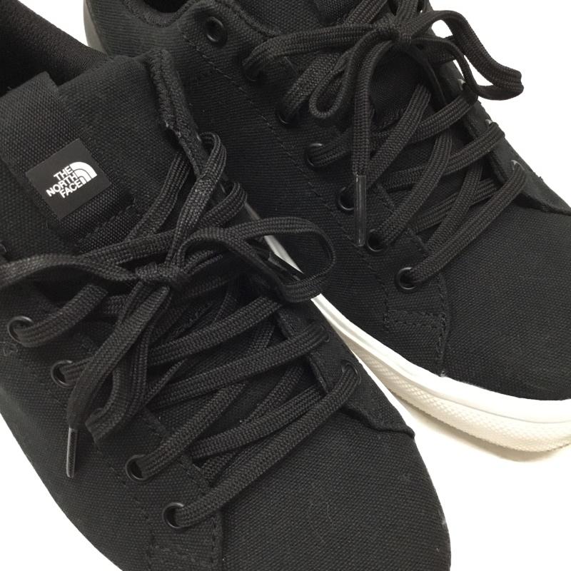 ザノースフェイス THE NORTH FACE スニーカー スニーカー NS93N07T SAV-EN SNEAKERS EX 24cm 24.0cm ロゴ、文字 黒 / ブラック / X 白 / ホワイト /  レディース USED 古着 中古 10113960