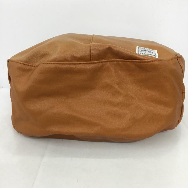 ポーター PORTER ショルダーバッグ ショルダーバッグ FREE STYLE ロゴ、文字 キャメル / キャメル /  メンズ USED 古着 中古 10136353