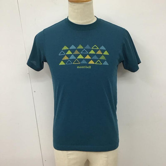モンベル mont-bell Tシャツ 半袖 XS ロゴ、文字 X プリント マルチカラー / マルチカラー /  メンズ USED 古着 中古 10127743