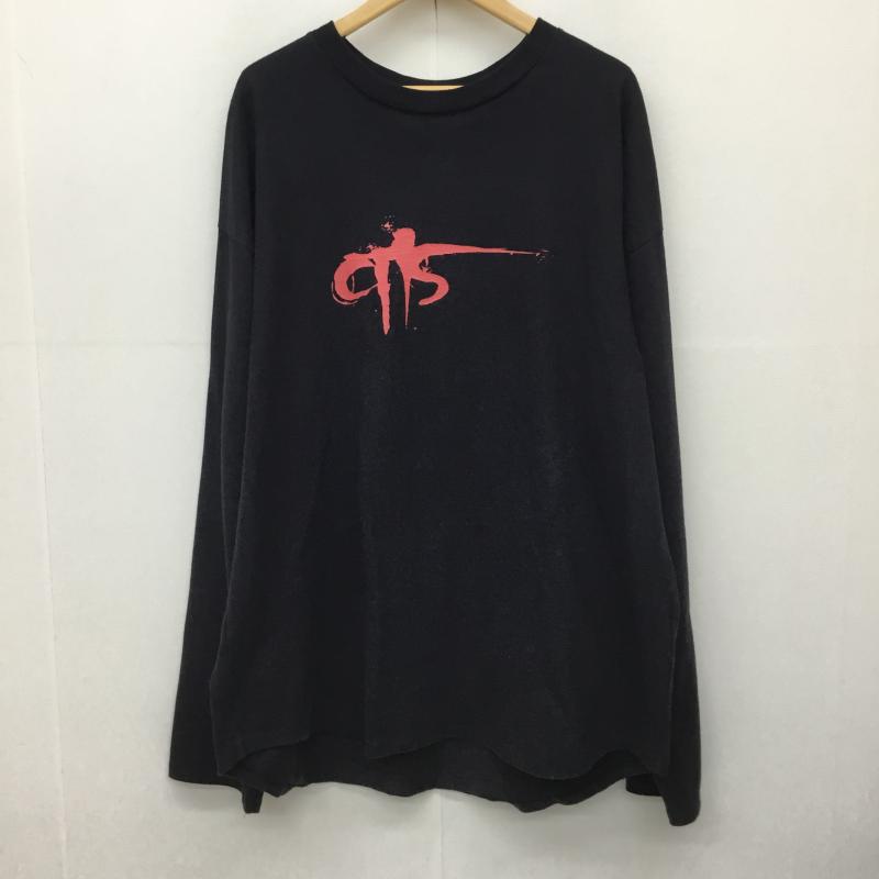 カタリスト CVTVLIST カットソー 長袖 1 ロゴ、文字 黒 / ブラック /  メンズ USED 古着 中古 10134380