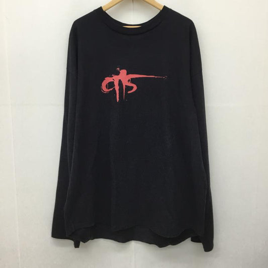 カタリスト CVTVLIST カットソー 長袖 1 ロゴ、文字 黒 / ブラック /  メンズ USED 古着 中古 10134380