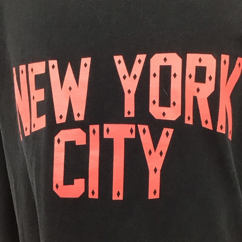 ビリオネア・ボーイズ・クラブ BILLIONAIRE BOYS CLUB カットソー 長袖 BBCJP193T005 長袖カットソー プリントTシャツ クルーネックカットソー L プリント 黒 / ブラック /  メンズ USED 古着 中古 10111107